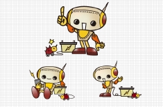 ロボットキャラクター